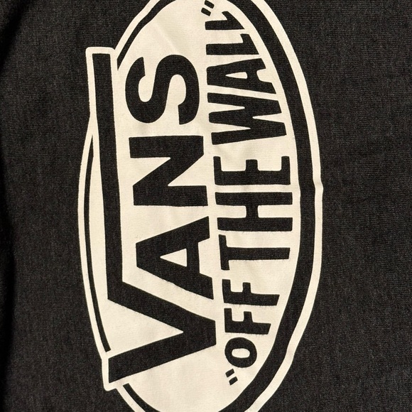 Youth Vans Off The Wall Dark Heather Gray  Hoodie - Picture 7 of 10